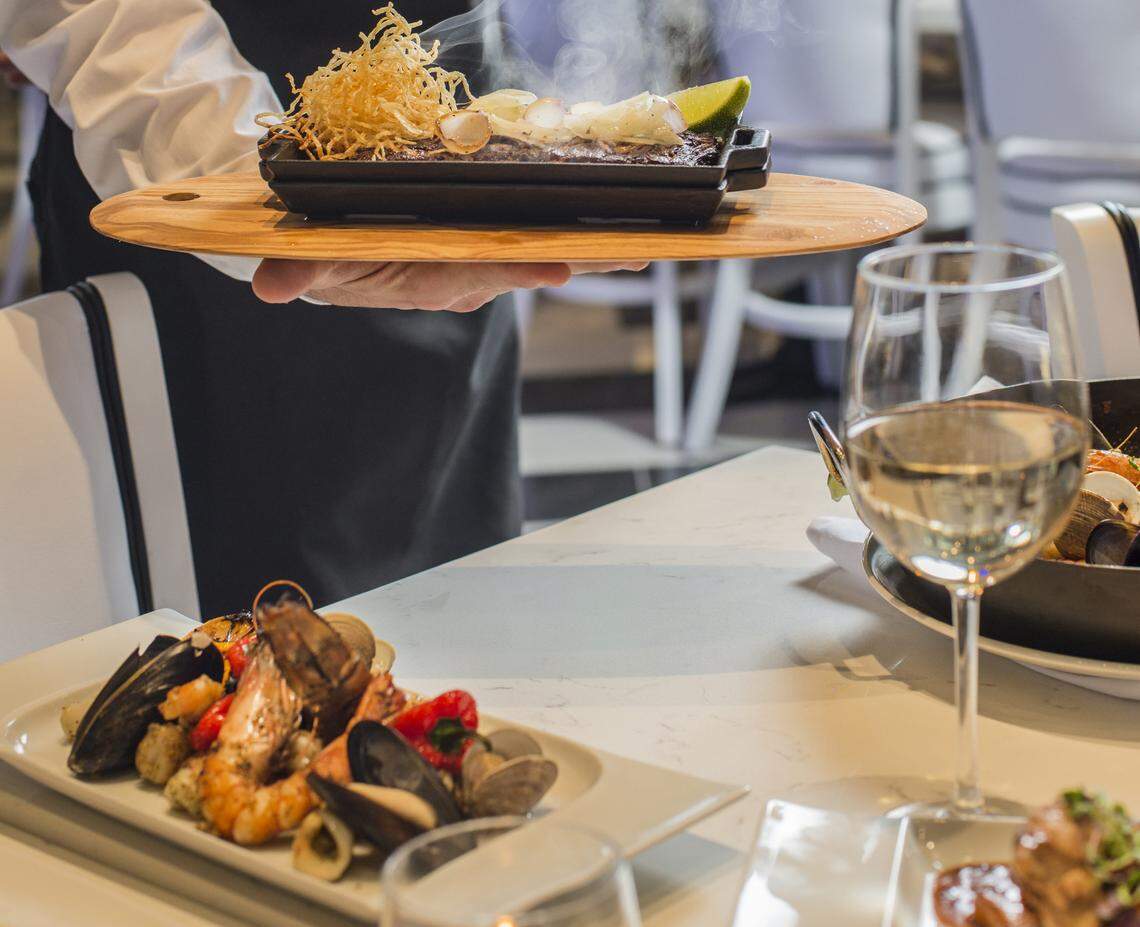 Vaca Frita at Estefan's Kitchen.