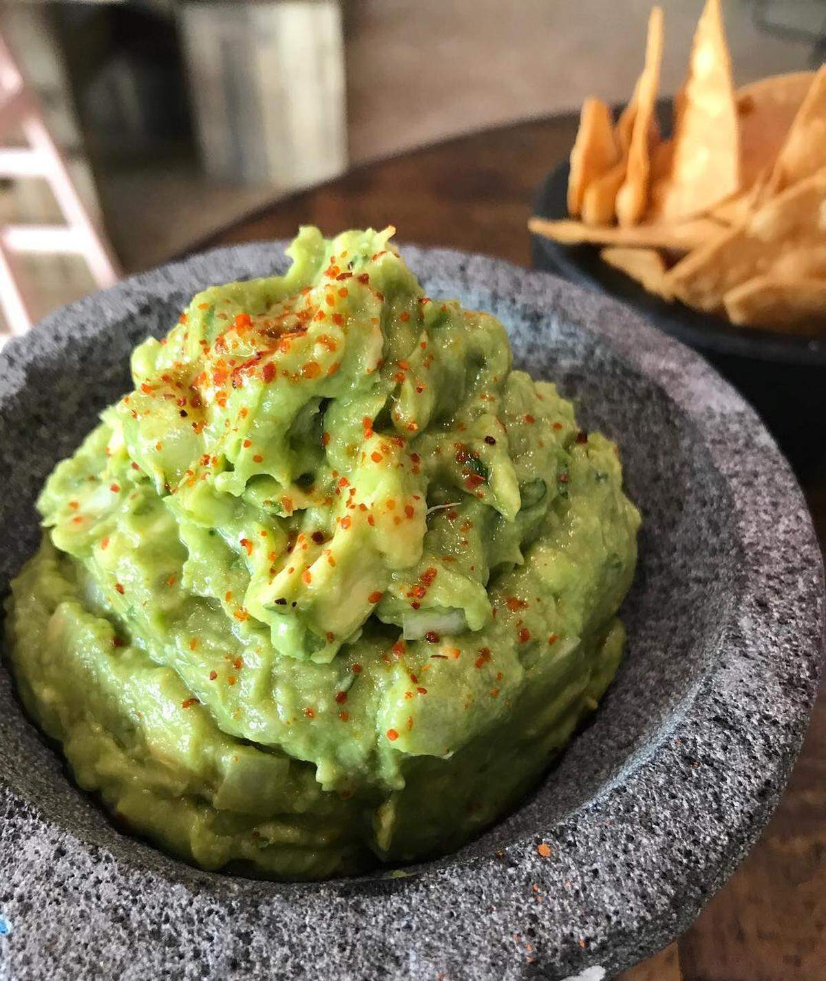 Fire Guacamole at 222 Taco