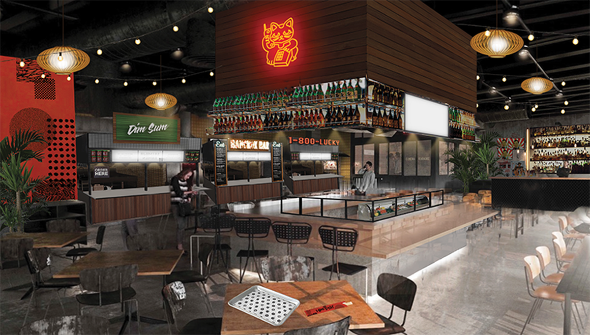 The 1-800-Lucky marketplace brings seven different restaurants under one roof to Wynwood.