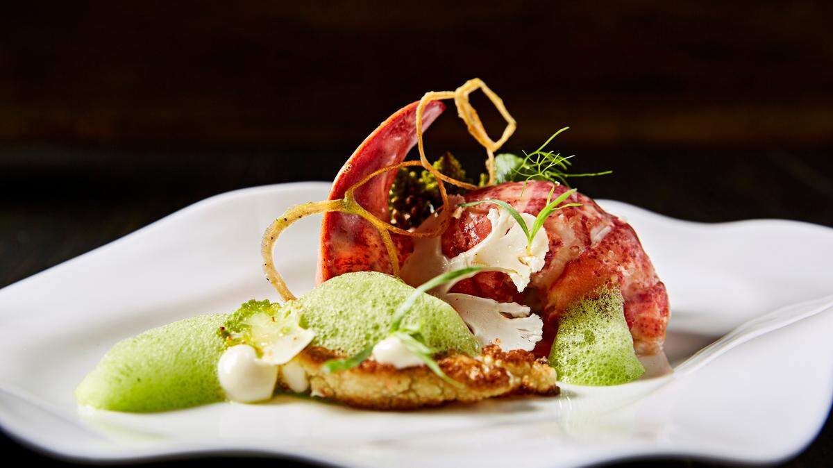 Lobster in green curry at Stubborn Seed.