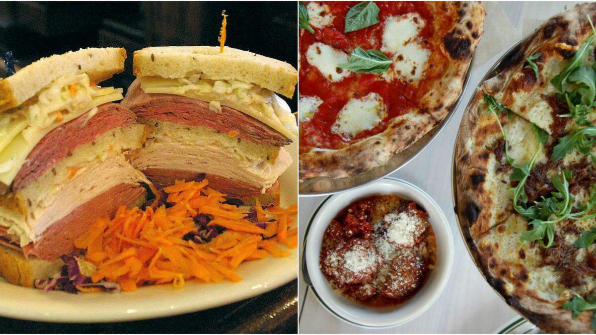 Michael Schwartz's Harry's Pizzeria will used Katz's Delicatessen's pastrami on one of its pizzas next month.