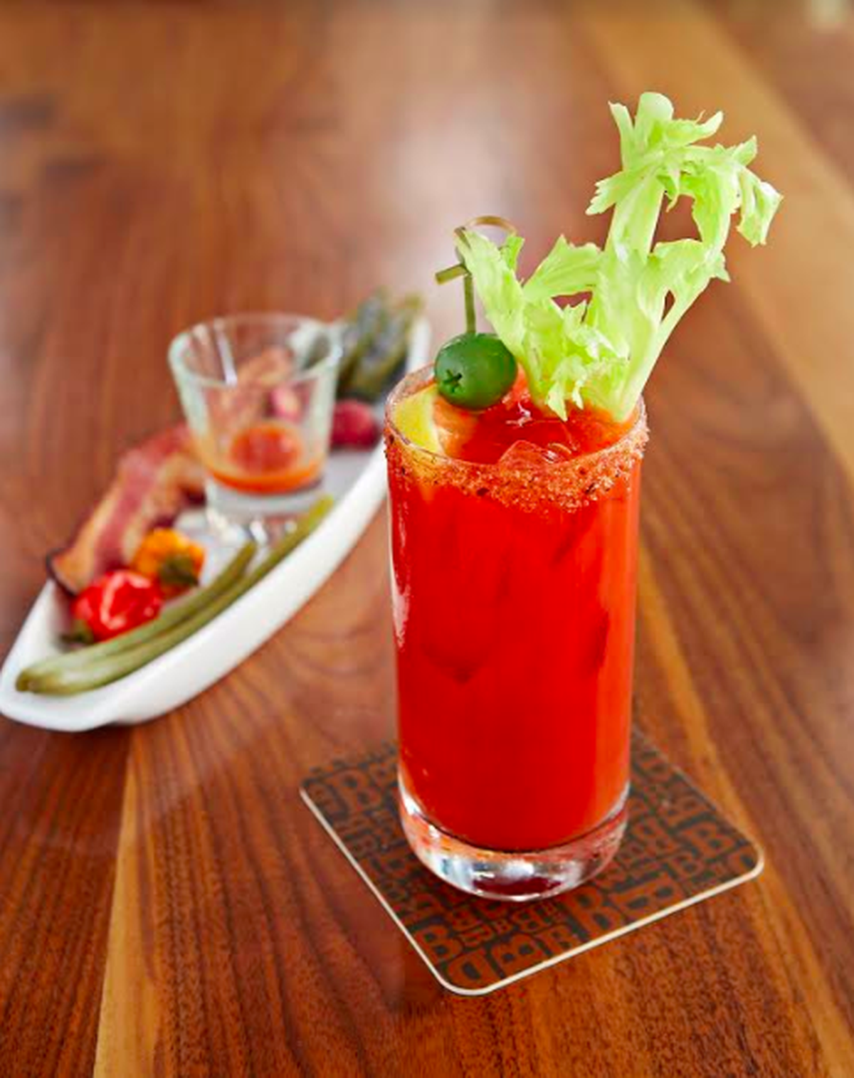 Bloody Mary at Bourbon Steak in Turnberry Isle.