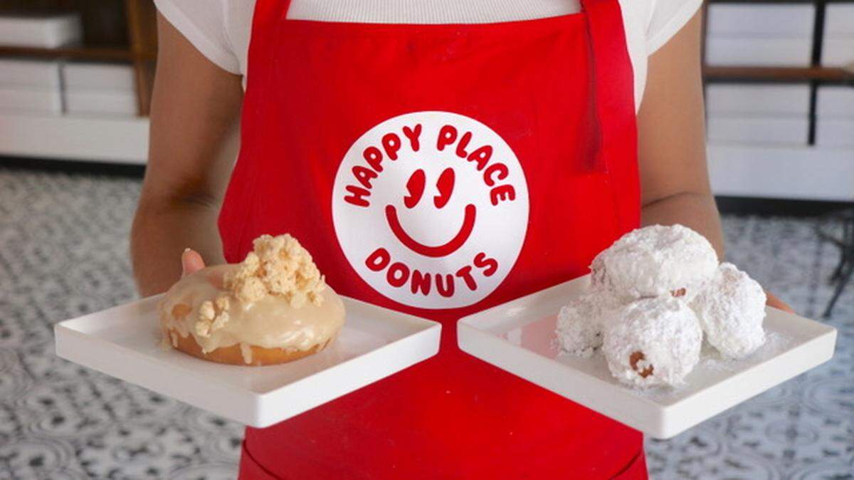 Happy Place Donut will soon be serving Marshmallow Donuts and Happy Dough Balls at a new location.