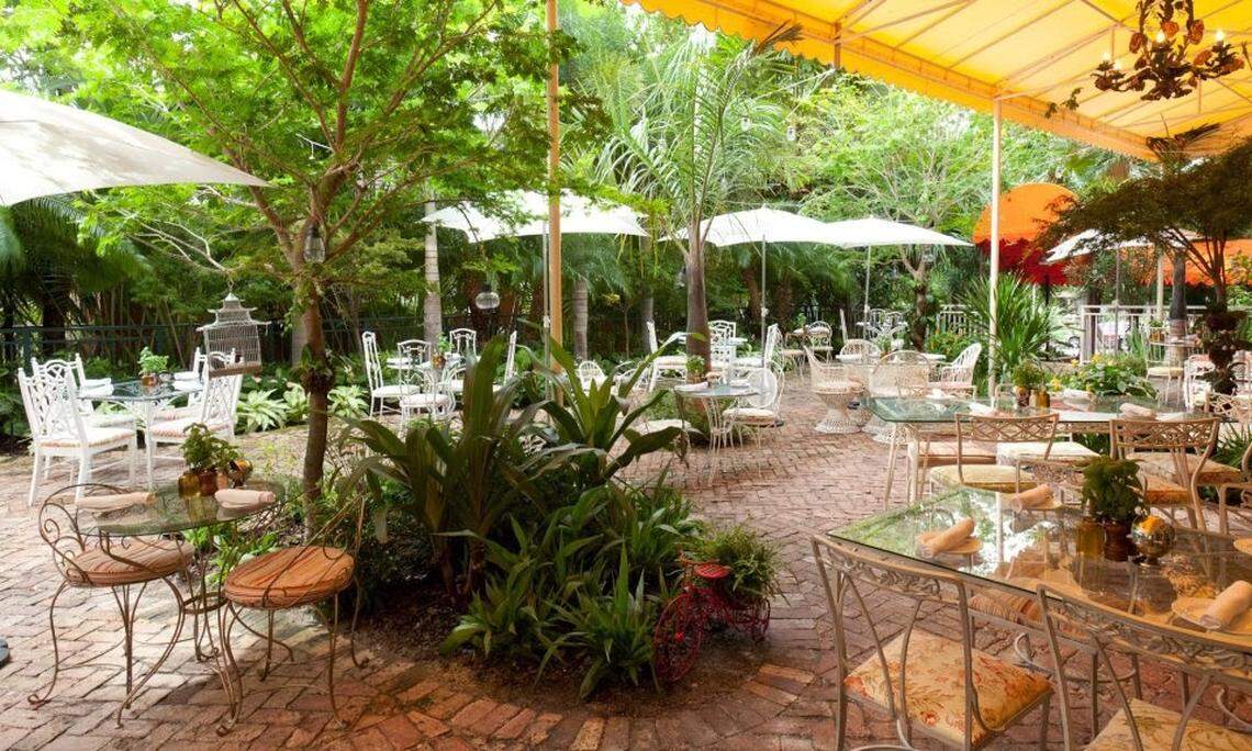 Peacock Garden Cafe is one of Miami's most celebrated al fresco dining locales.