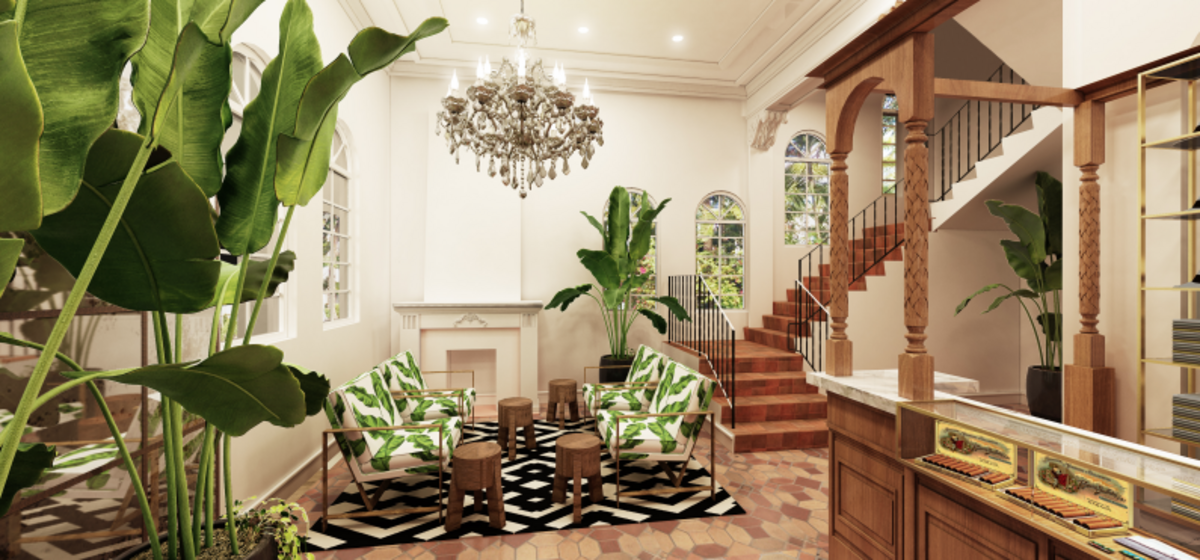 The lobby waiting area at iLov305.