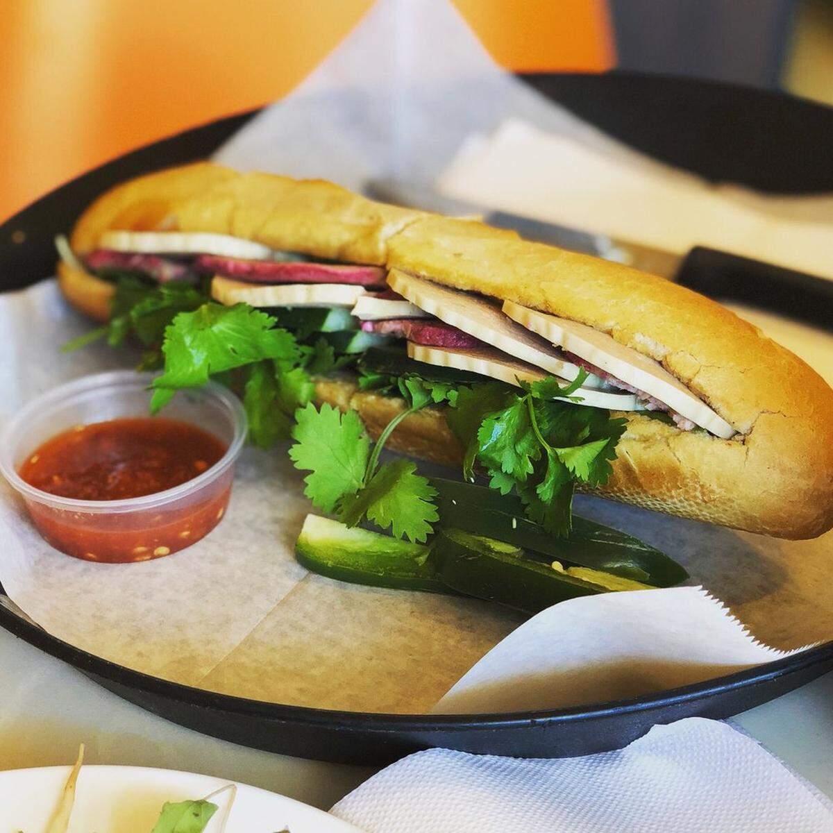 Banh mi sandwich at Pho Mi 2Go