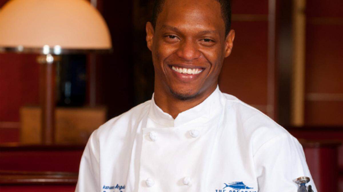 Kareem Anguin of Oceanaire Seafood Room