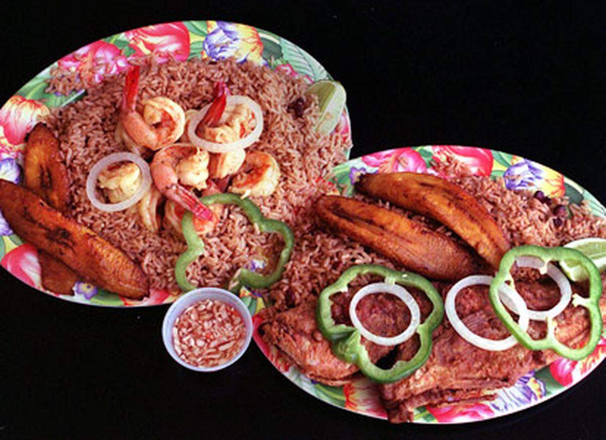 Dishes at Chef Creole