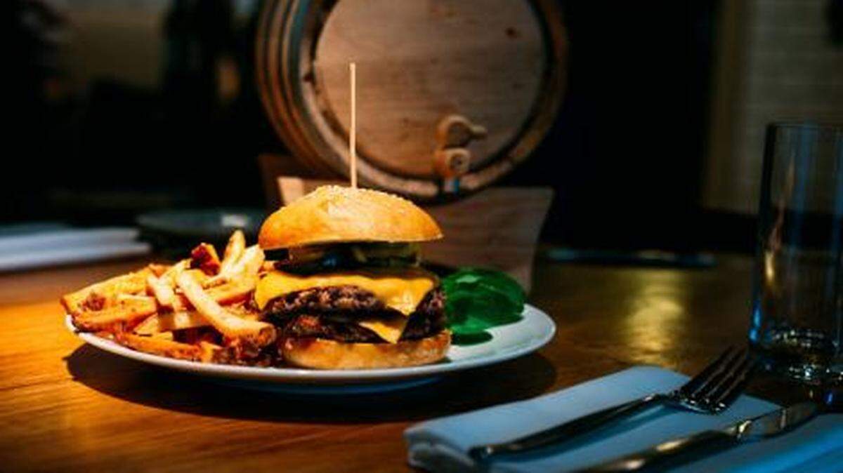 The McChug Burger at Baby Jane in Brickell