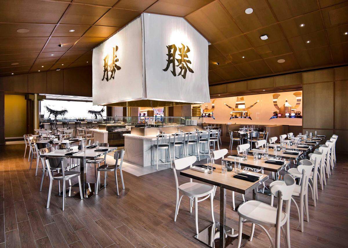 Katsuya's first outpost in The Bahamas is found at SLS Baha Mar.