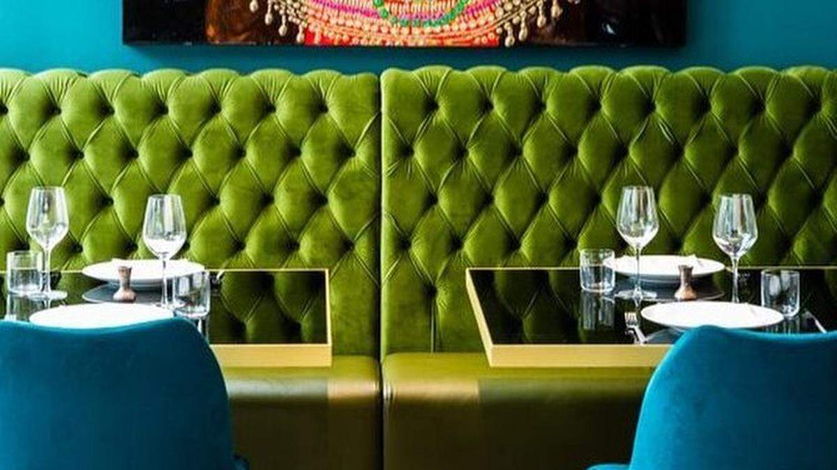 The dining room at Three.