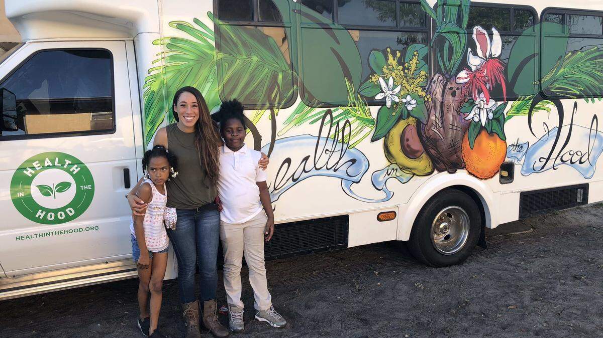 The Facebook show "Returning the Favor" with Mike Rowe, of "Dirty Jobs," gave Asha Loring a truck to help her deliver fresh fruits and vegetables to her community on a recent episode.