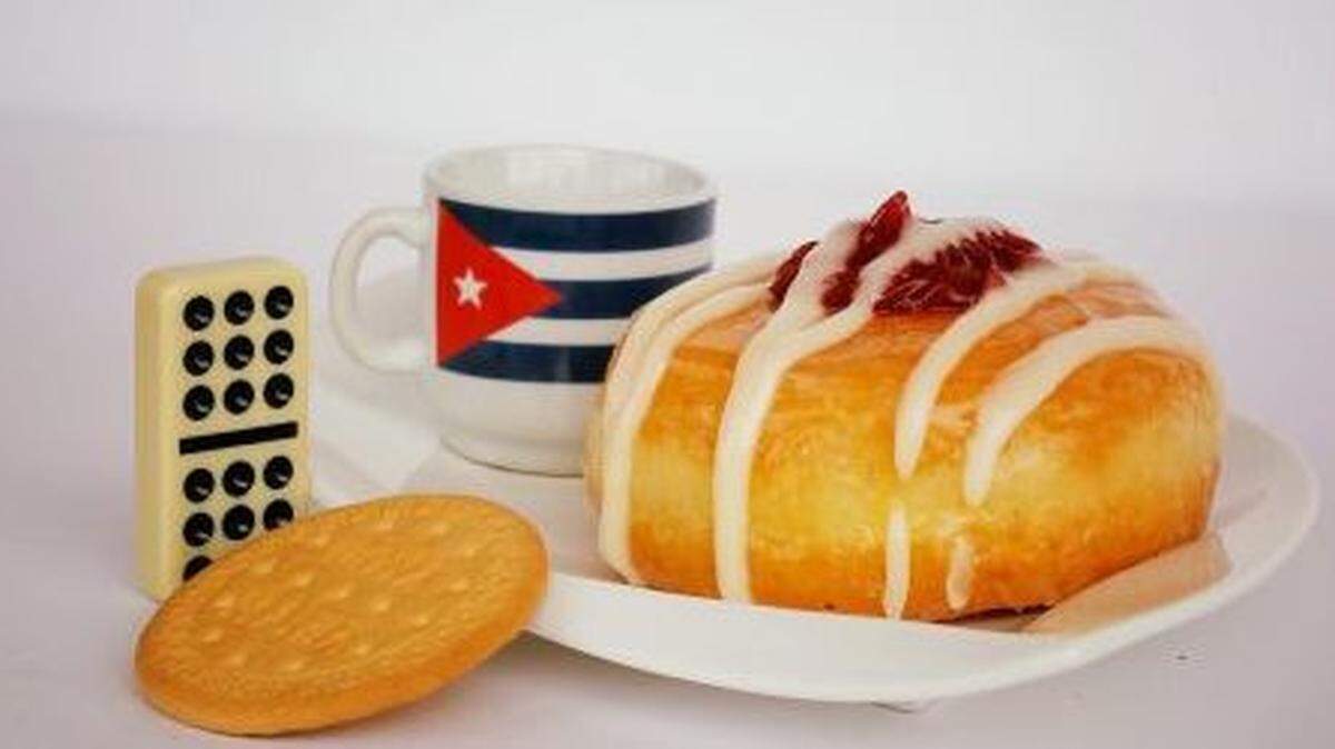 The guava and cheese doughnut will be a hallmark of Mojo Donuts' Westchester location