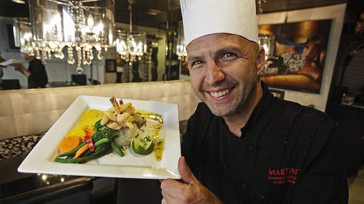 MARTIN VILLACORTA: Chef and owner of Martini 28.