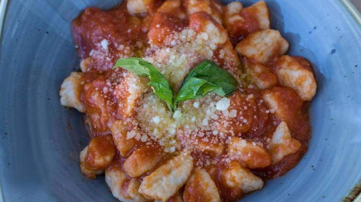 The gnocchi at Via Emilia 9 are made to fill and please in one of three sauces (tomato ragu, four-cheese or Bolognese). Handout-Rodrigo Torres