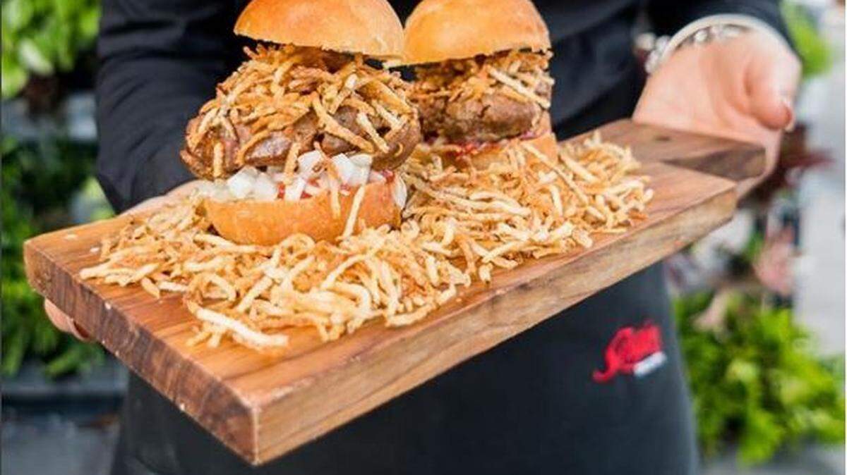 Fritas sliders at Sergio’s