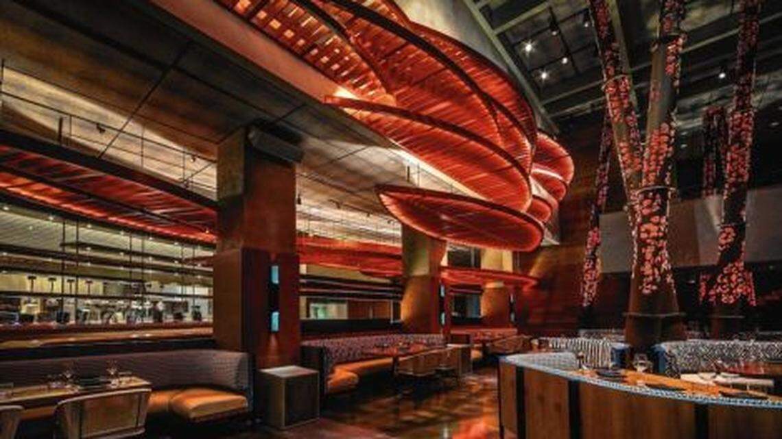 At Komodo, the party is in the atmosphere, not necessarily in your mouth. (Handout)