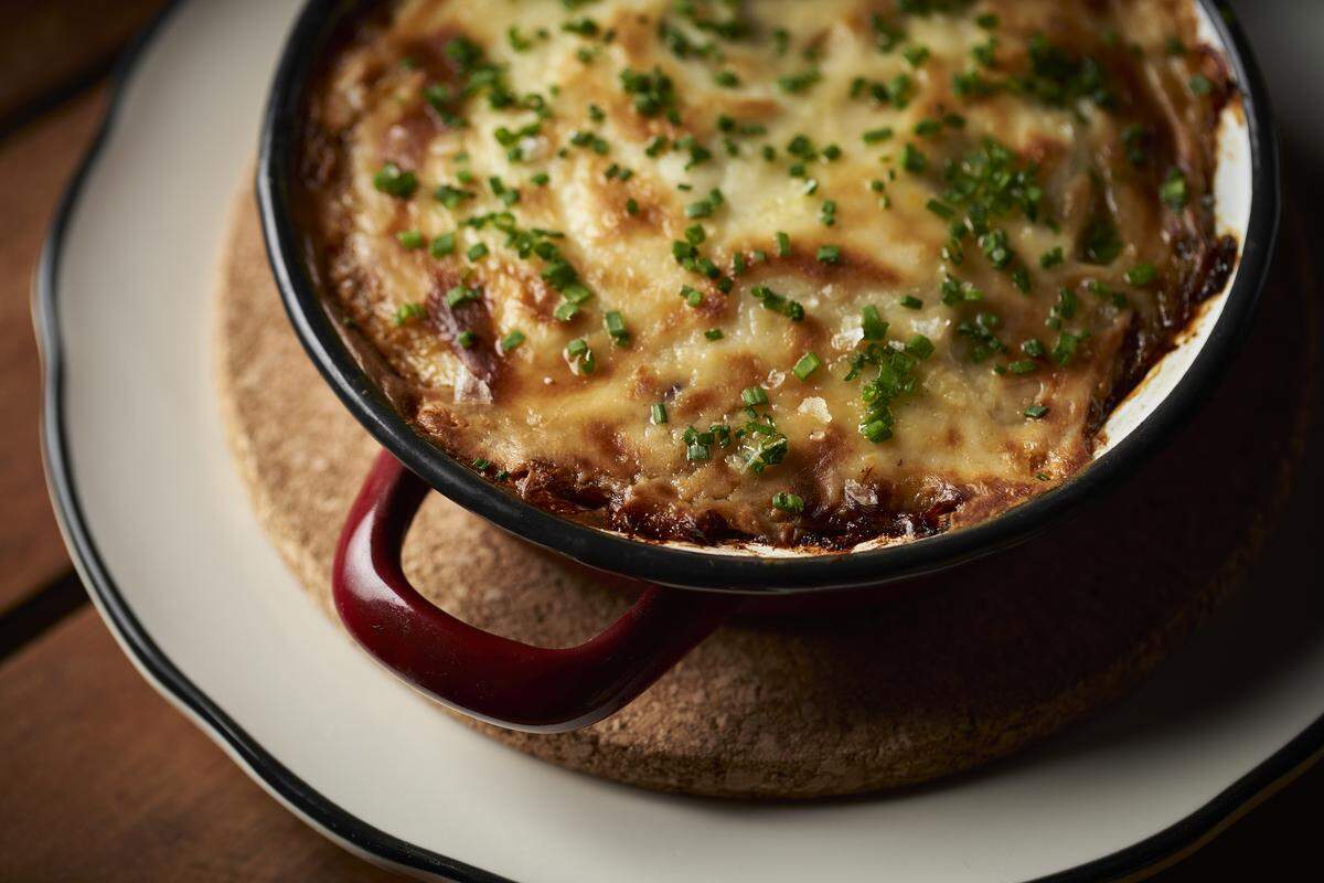 Pastelon de asado from La Placita