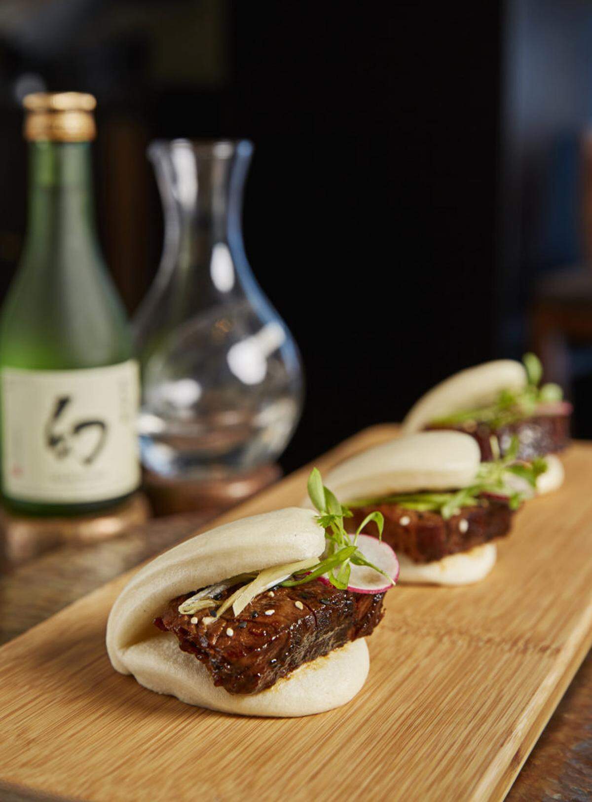 Wagyu bao buns at Jaya