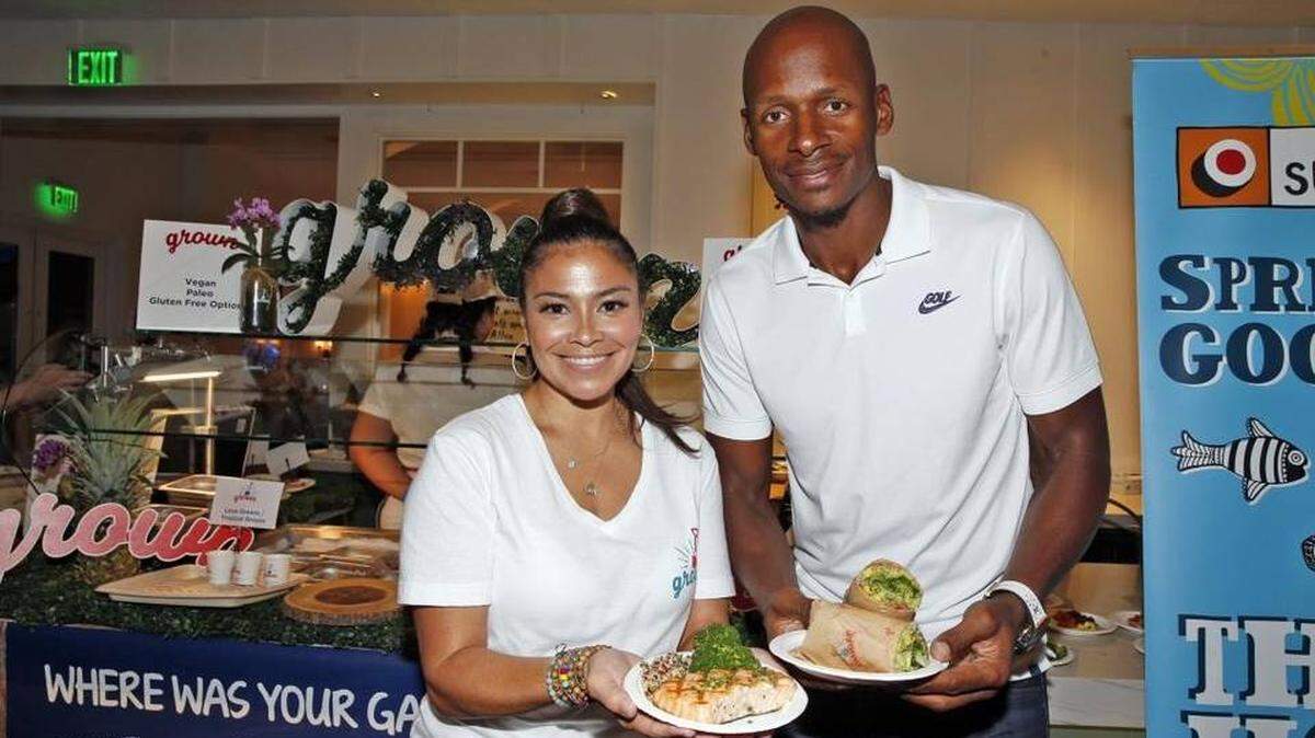 Former Miami Heat star Ray Allen and his wife Shannon founded the restaurant Grown in South Miami, and added outposts inside Hard Rock Stadium.