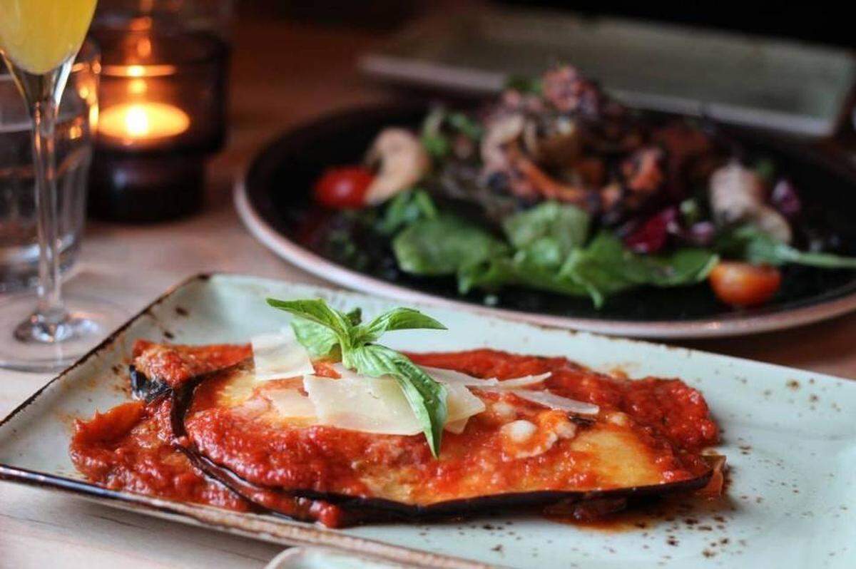 Baked eggplant at Cibo