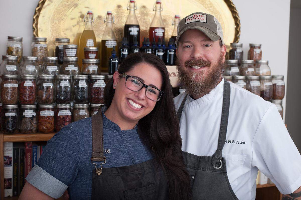 Chef Phil Bryant and Veronica Valdivia have created a retro-inspired menu for the Night at the Museum Dinner.