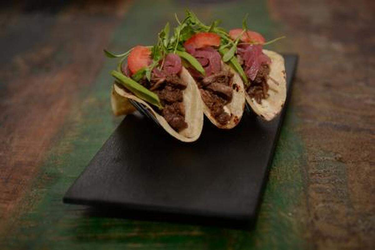 Carnitas-style tacos