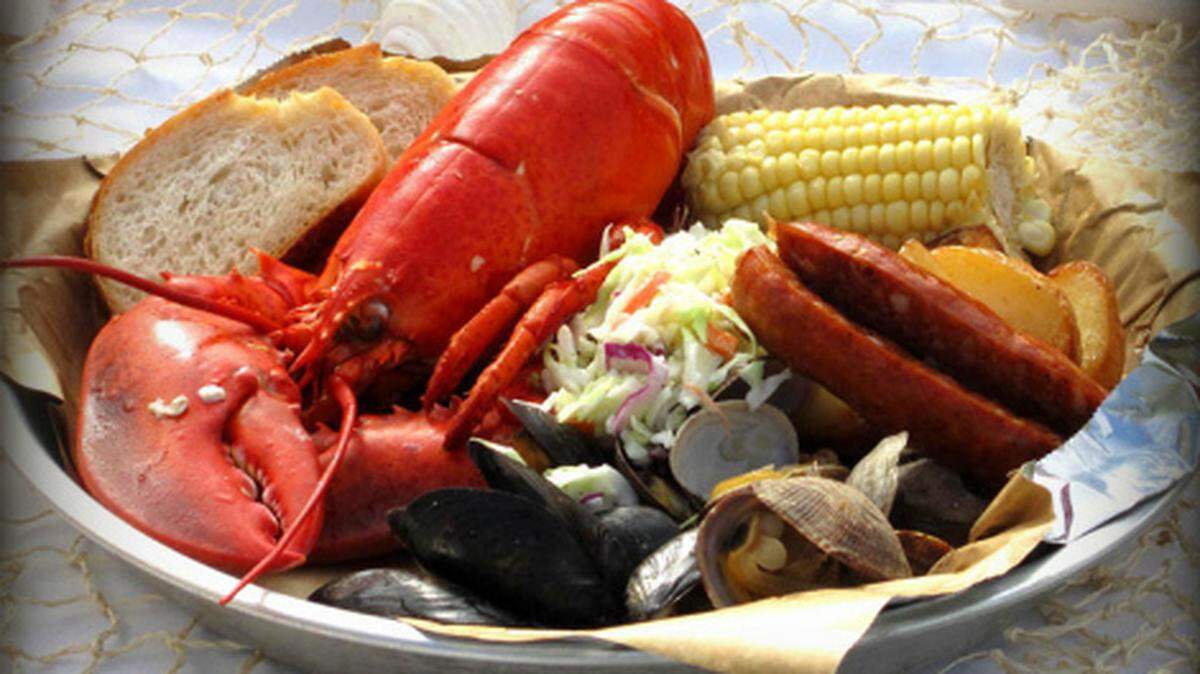 Lobster clambakes every Tuesday all summer at Tongue &amp; Cheek in Miami Beach.