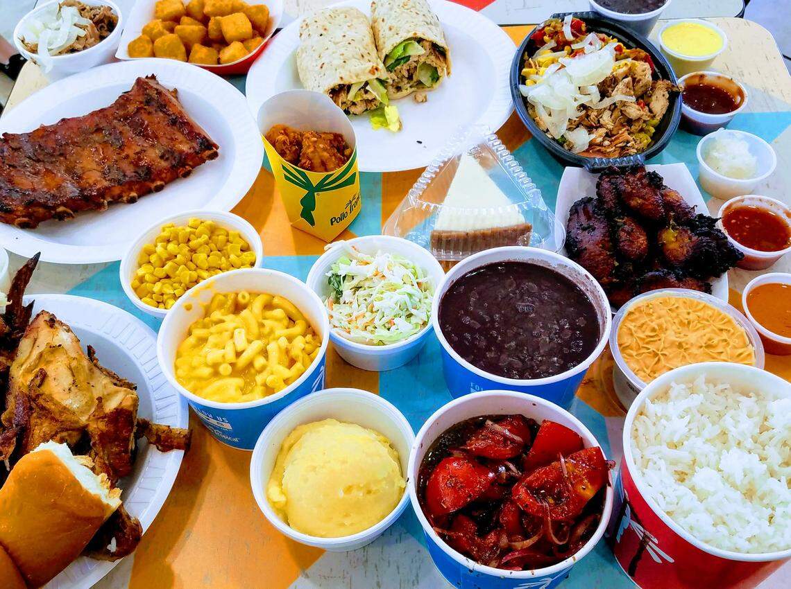 So much food.