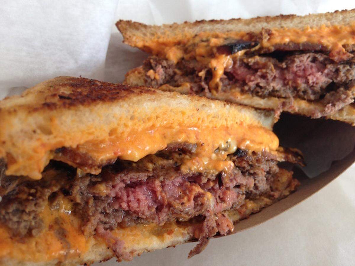 Patty melt at Ms. Cheezious