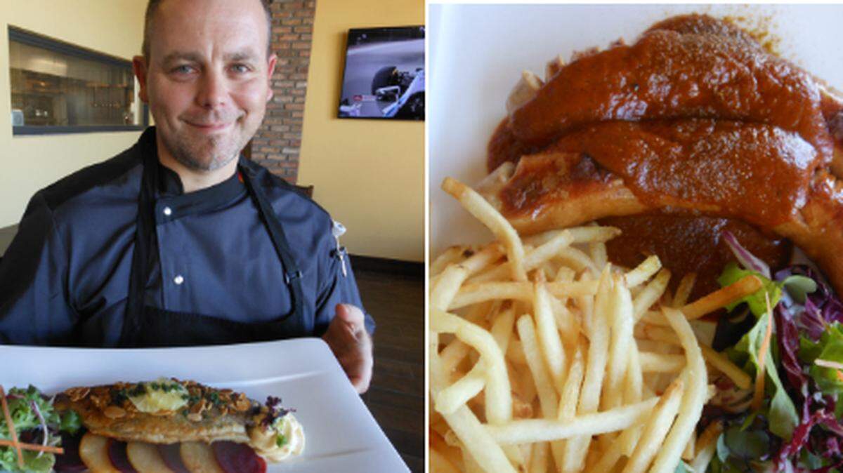 Bavaria Haus chef Mike Smerda and food photos by Linda Bladholm for the Miami Herald.