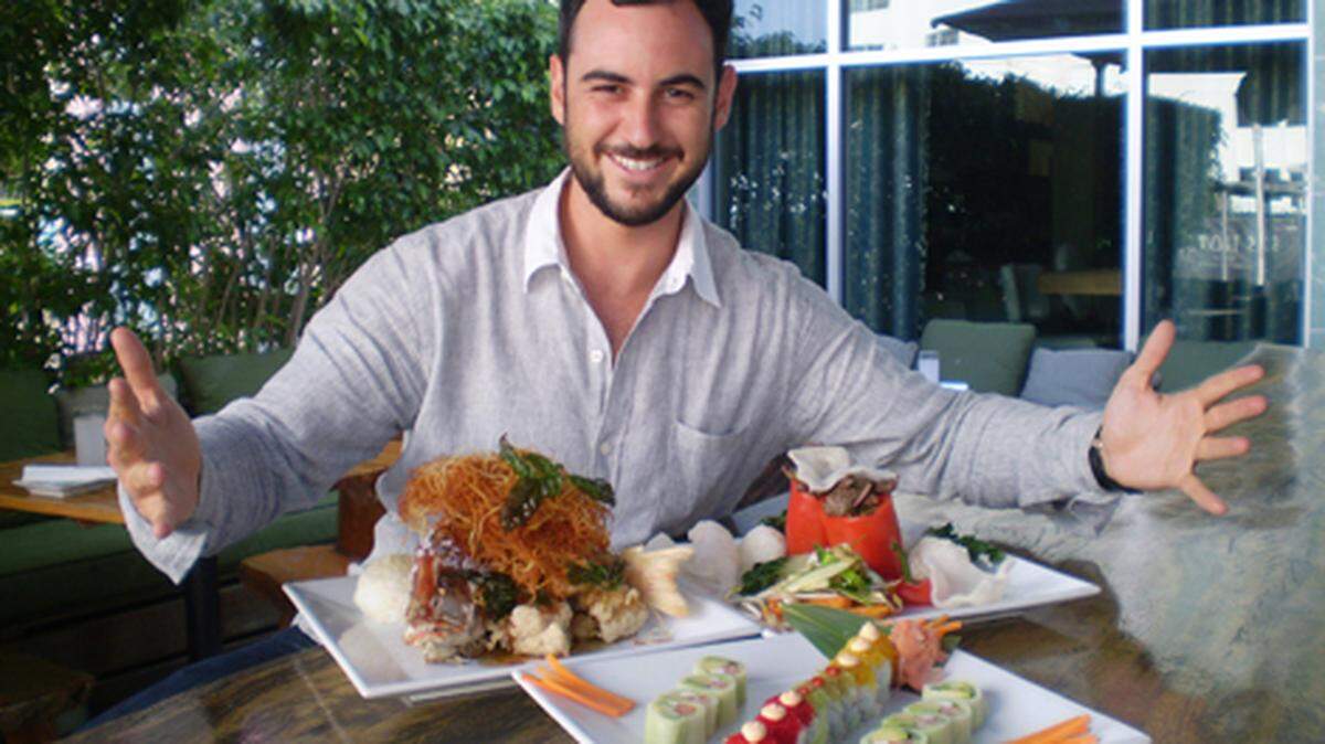 Owner Nathan Lieberman overseas specialties of his restaurant Kung Fu Kitchen &amp; Sushi in the Catalina Hotel, South Beach.