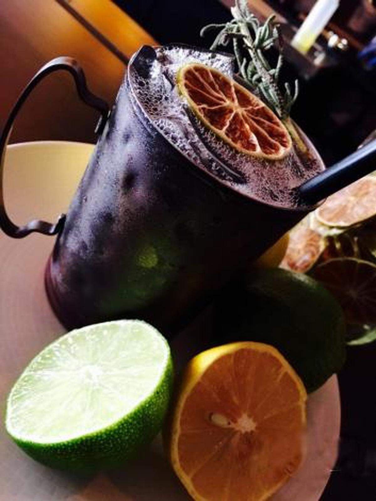 Lemon verbena mule at Commonwealth.