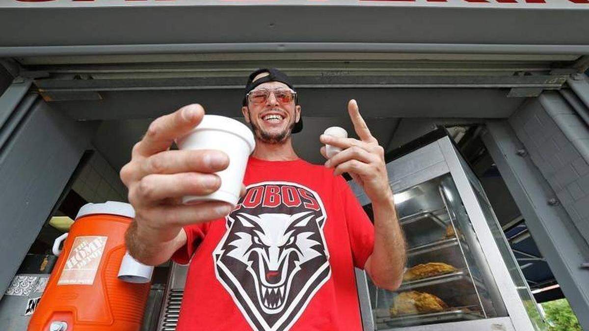 Photographer Jake Katel set out to tell the story of Miami's love affair with Cuban coffee by photographing all the "ventanitas" on Calle Ocho, from the beach to the Everglades. He is photographed at La Palma, one of his favorite "ventanitas,” on Tuesday, October 24, 2017.