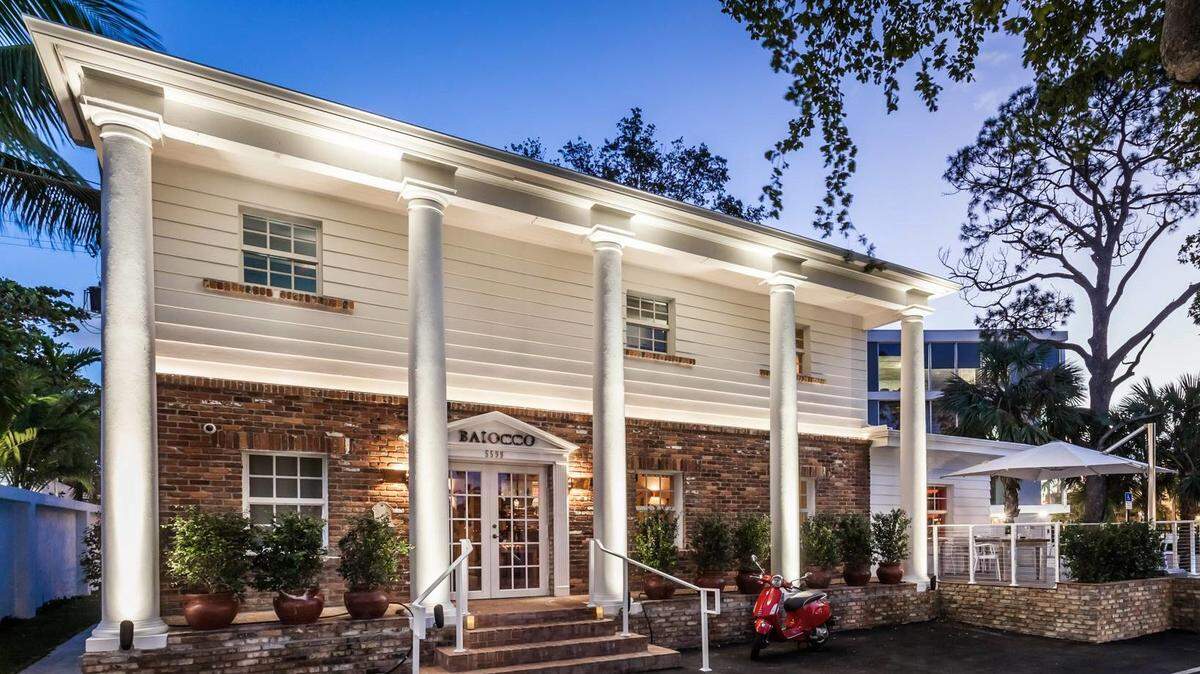 An old home on Biscayne Boulevard has become the hidden gem Osteria Baiocco.