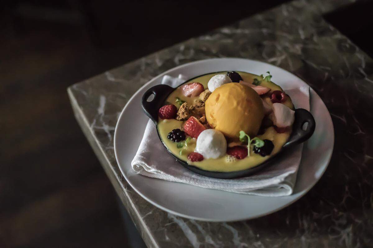 Don't skip the fruit tobanyaki for dessert.