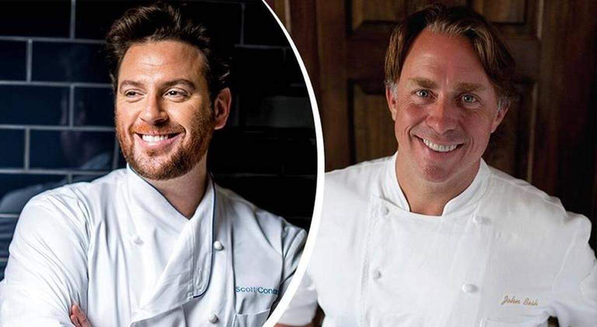 Celebrity chef John Besh (right) is expected to participate in a $250-a-person South Beach Wine &amp; Food event alongside chef Scott Conant.