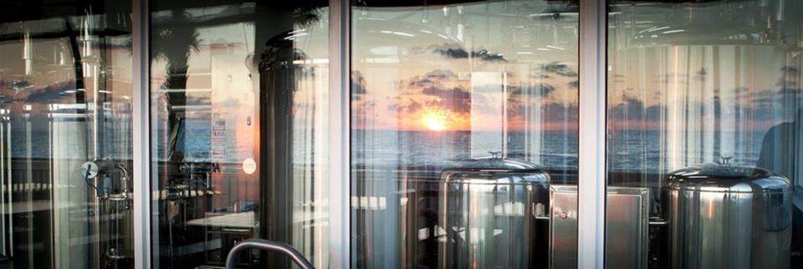 The tanks at Hollywood BrewPub that home brewers are using during Brew-a-thon. (Facebook)