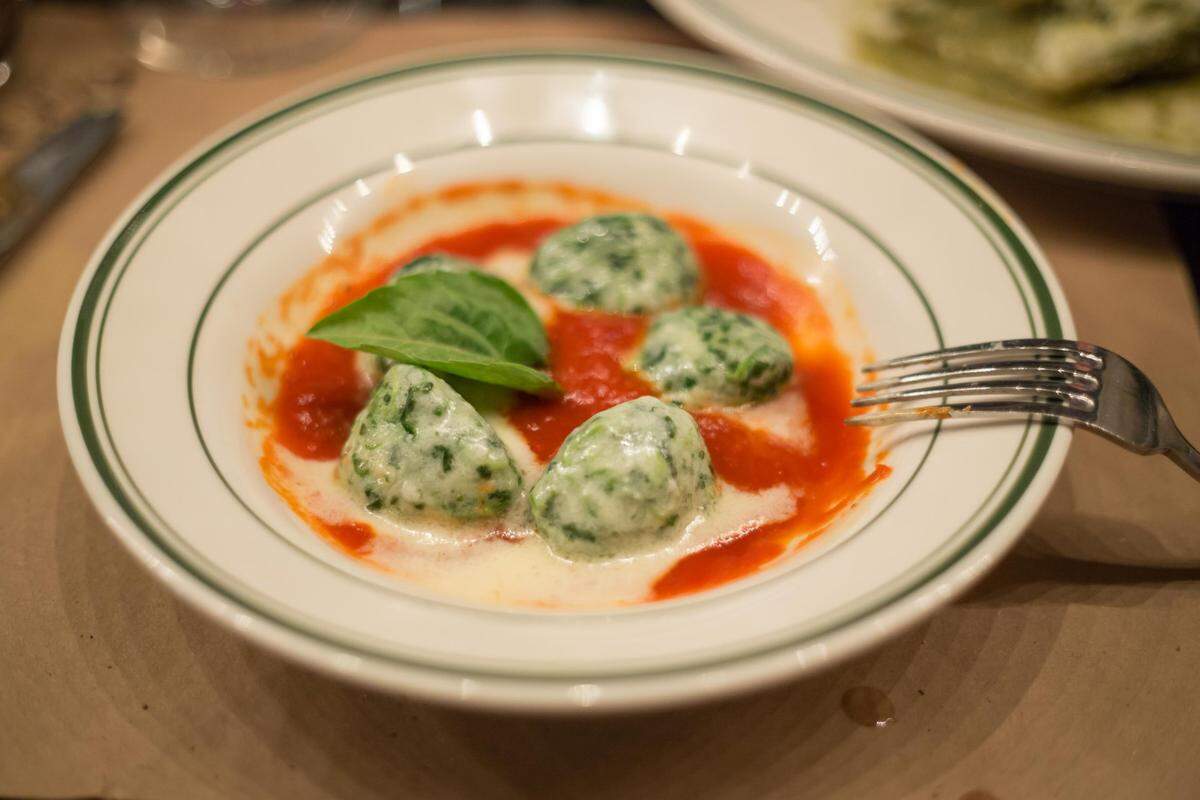Gnudi at Osteria Baiocco