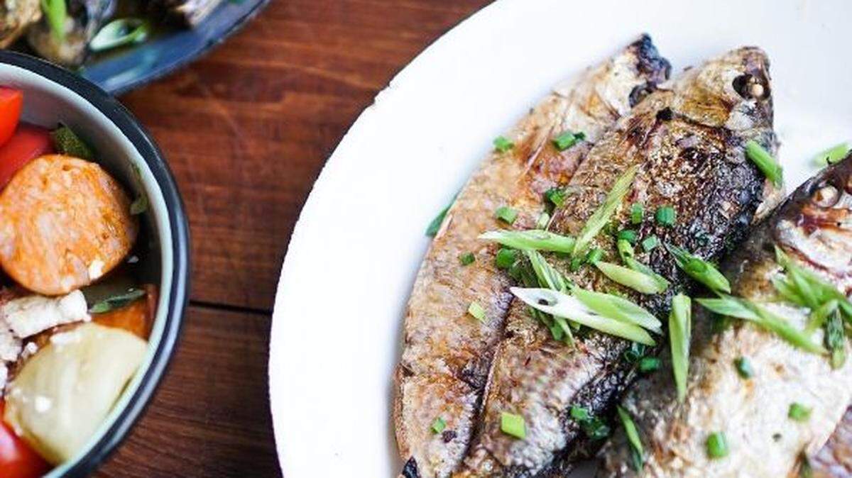 Molly Mackerel dish at Sherwood Bistro