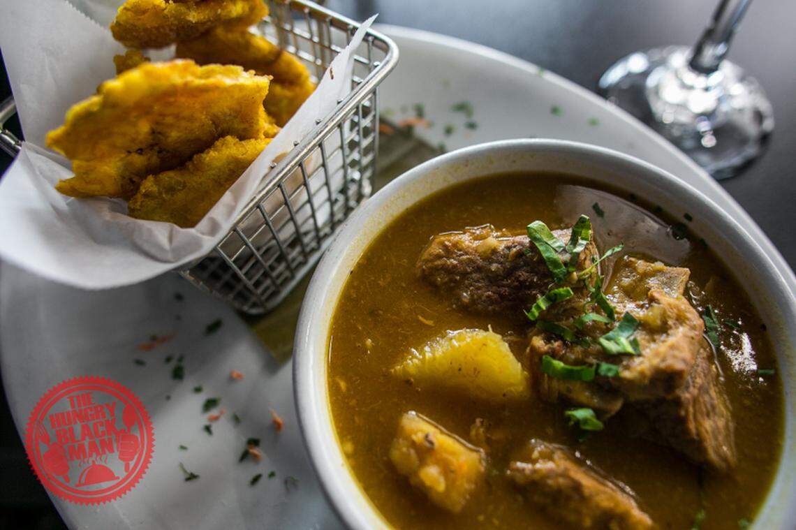 Sancocho can be found all over the Caribbean, but this Dominican version has a host of different meats.
