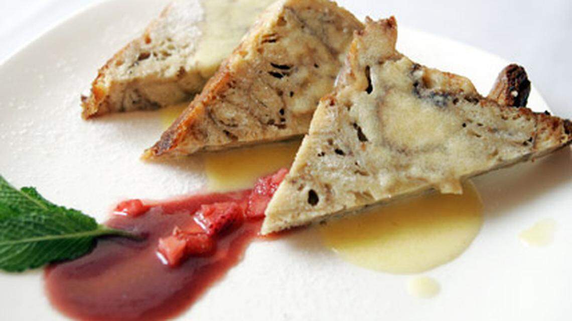 The Naan Bread Pudding. Photo: Charlotte Southern.