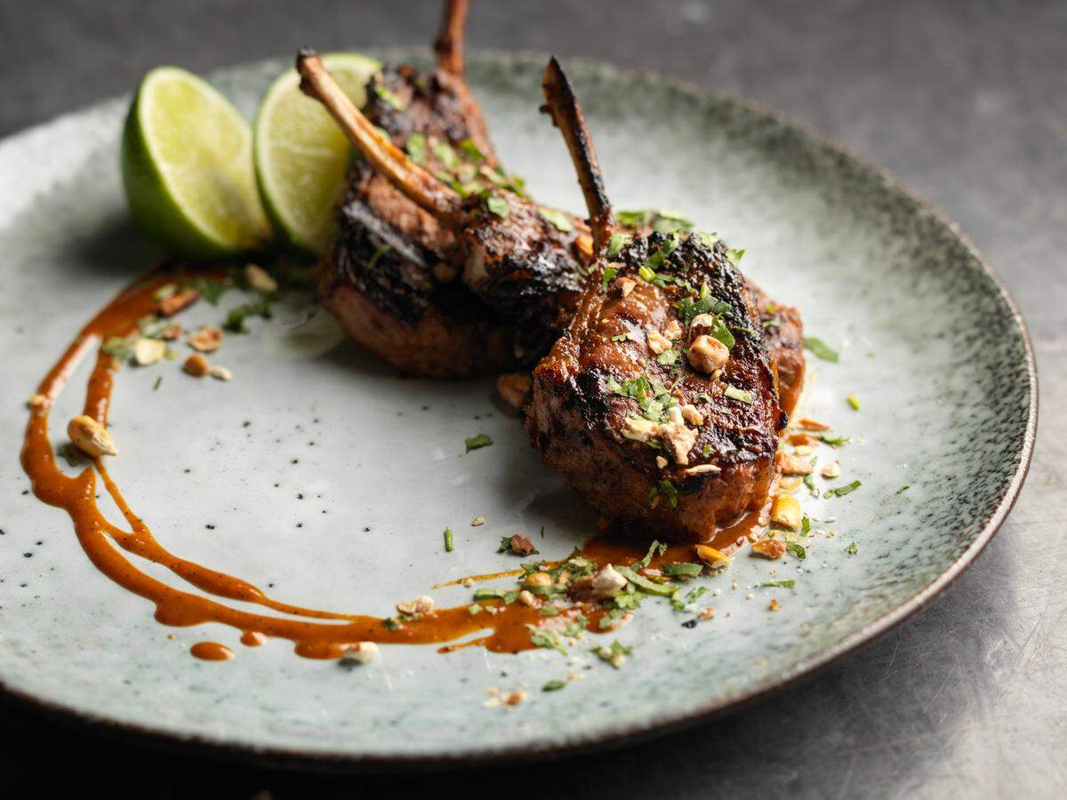 Lamb chops at Chotto Matte.