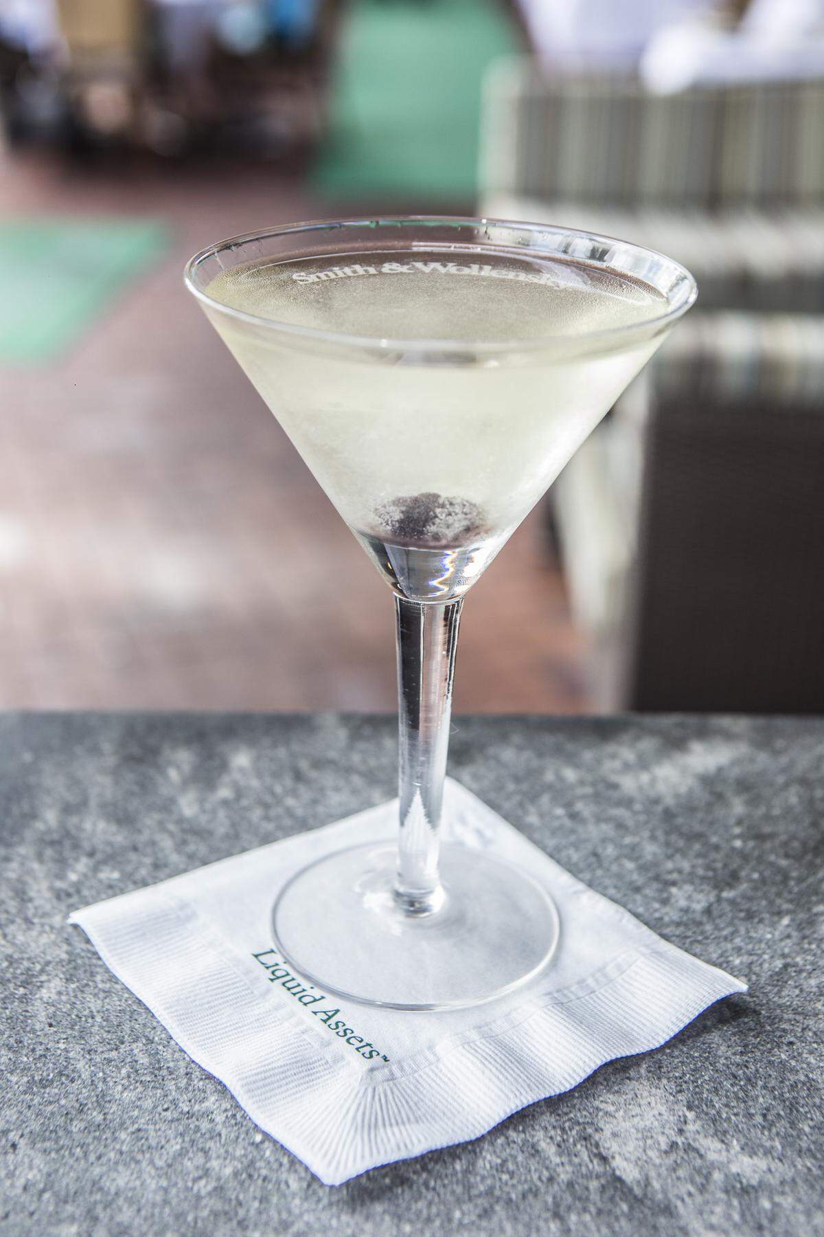 Pear ginger Martini at Smith &amp; Wollensky