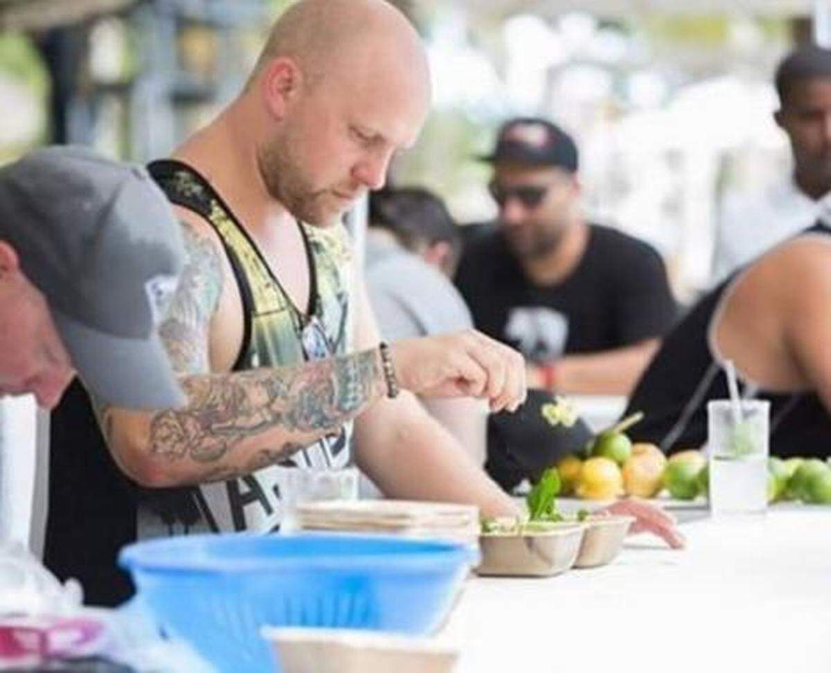 Jeremy Ford joined a group of Miami chefs at the Dominican's Casa de Campo