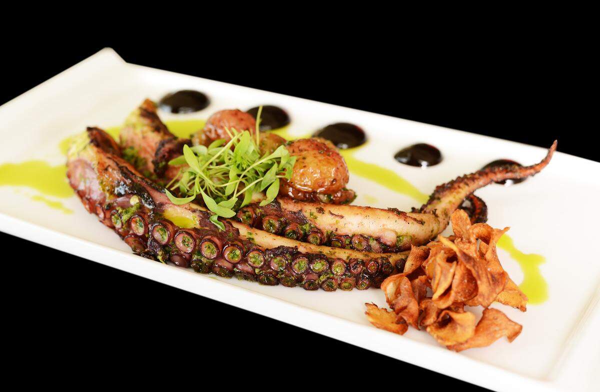 Even the guest who didn't like octopus had to admit this was good.