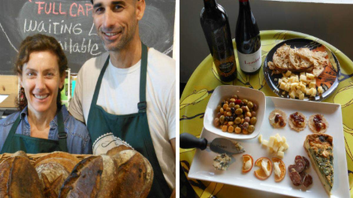 Owners Jennifer Frehling and  Alain Guillen of Flavorish Market in Miami.