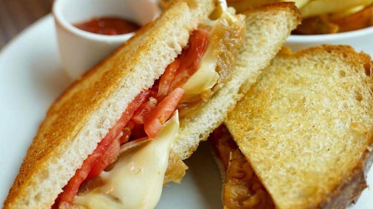 The French grilled cheese on Bakehouse Brasserie's Miami Spice lunch menu.