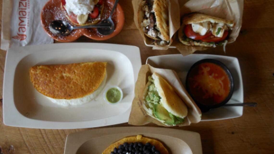 Amaize in Doral. Photo by Linda Bladholm for the Miami Herald.