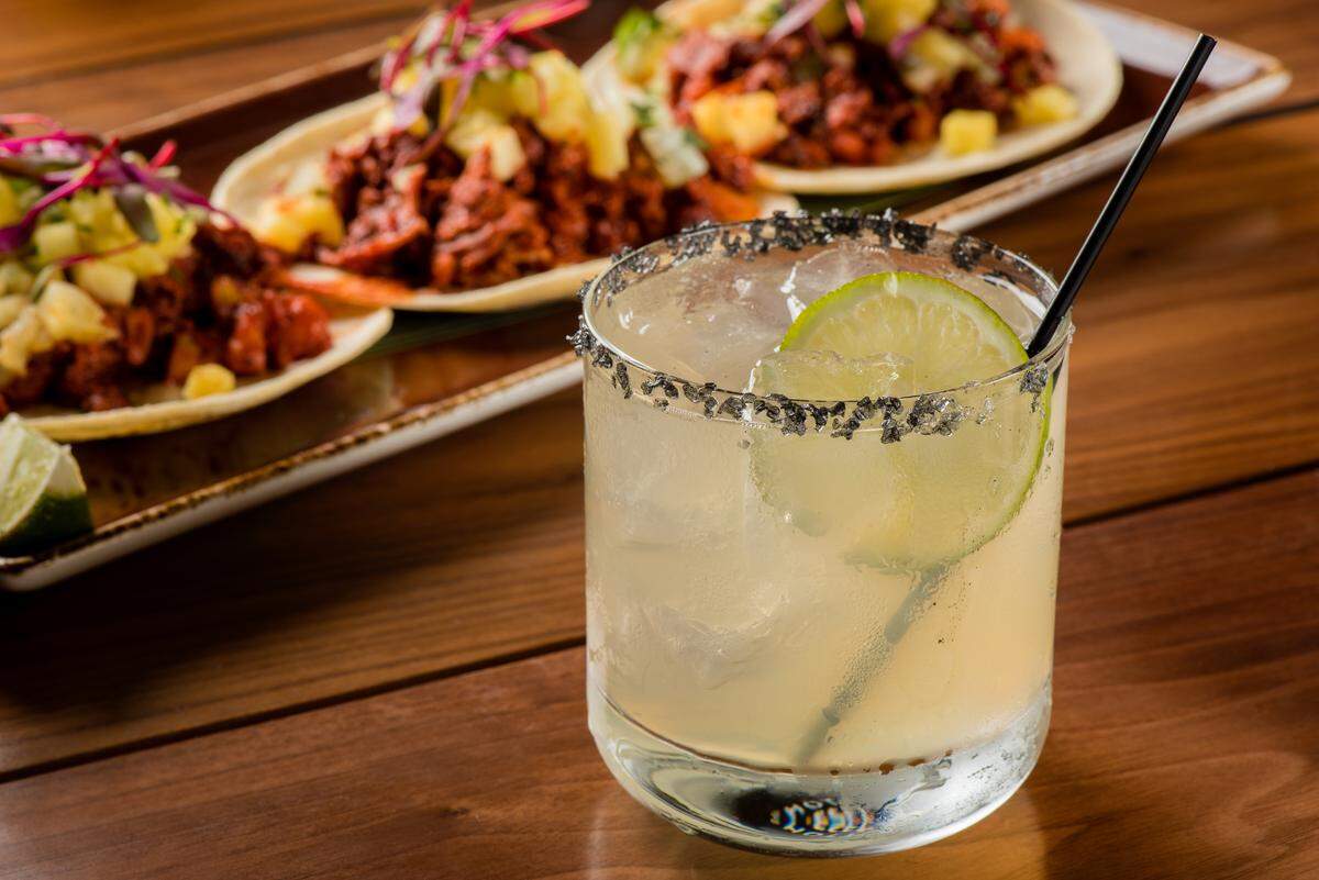 Margarita and tacos for brunch at Lona Cocina y Taquileria. (Photo courtesy of RM Studio Corp.)